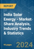 India Solar Energy - Market Share Analysis, Industry Trends & Statistics, Growth Forecasts 2020 - 2029- Product Image