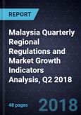 Malaysia Quarterly Regional Regulations and Market Growth Indicators Analysis, Q2 2018- Product Image