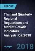 Thailand Quarterly Regional Regulations and Market Growth Indicators Analysis, Q2 2018- Product Image