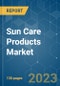 Sun Care Products Market - Growth, Trends, and Forecasts (2023-2028) - Product Image