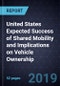 United States Expected Success of Shared Mobility and Implications on Vehicle Ownership, Forecast to 2022 - Product Thumbnail Image