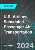 U.S. Airlines, Scheduled Passenger Air Transportation: Analytics, Extensive Financial Benchmarks, Metrics and Revenue Forecasts to 2030- Product Image