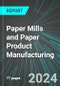 Paper Mills and Paper Product (Newsprint, Stationary, Paperboard Boxes, Packaging, Bags and Sanitary) Manufacturing (U.S.): Analytics, Extensive Financial Benchmarks, Metrics and Revenue Forecasts to 2030, NAIC 322000 - Product Image