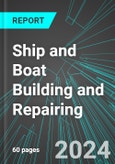 Ship and Boat Building (Shipyards) and Repairing (U.S.): Analytics, Extensive Financial Benchmarks, Metrics and Revenue Forecasts to 2030, NAIC 336600- Product Image