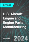 U.S. Aircraft Engine and Engine Parts Manufacturing: Analytics, Extensive Financial Benchmarks, Metrics and Revenue Forecasts to 2030- Product Image