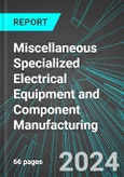 Miscellaneous Specialized Electrical Equipment and Component Manufacturing (U.S.): Analytics, Extensive Financial Benchmarks, Metrics and Revenue Forecasts to 2030, NAIC 335990- Product Image