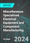Miscellaneous Specialized Electrical Equipment and Component Manufacturing (U.S.): Analytics, Extensive Financial Benchmarks, Metrics and Revenue Forecasts to 2030, NAIC 335990 - Product Thumbnail Image