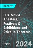 U.S. Movie (Motion Pictures) Theaters, Festivals & Exhibitions and Drive-In Theaters: Analytics, Extensive Financial Benchmarks, Metrics and Revenue Forecasts to 2030- Product Image