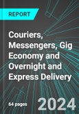 Couriers, Messengers, Gig Economy and Overnight and Express Delivery (U.S.): Analytics, Extensive Financial Benchmarks, Metrics and Revenue Forecasts to 2030, NAIC 492000- Product Image