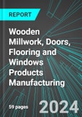 Wooden Millwork, Doors, Flooring and Windows Products Manufacturing (U.S.): Analytics, Extensive Financial Benchmarks, Metrics and Revenue Forecasts to 2030, NAIC 321900- Product Image
