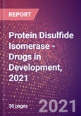 Protein Disulfide Isomerase (Prolyl 4 Hydroxylase Subunit Beta or Cellular Thyroid Hormone Binding Protein or p55 or P4HB or EC 5.3.4.1) - Drugs in Development, 2021- Product Image