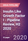 Insulin Like Growth Factor I - Pipeline Review, H2 2020- Product Image