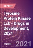 Tyrosine Protein Kinase Lck (Leukocyte C Terminal Src Kinase or Protein YT16 or Proto Oncogene Lck or T Cell Specific Protein Tyrosine Kinase or Lymphocyte Cell Specific Protein Tyrosine Kinase or p56 LCK or LCK or EC 2.7.10.2) - Drugs in Development, 2021- Product Image