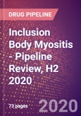 Inclusion Body Myositis (IBM) - Pipeline Review, H2 2020- Product Image