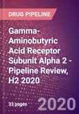 Gamma-Aminobutyric Acid Receptor Subunit Alpha 2 - Pipeline Review, H2 2020- Product Image
