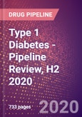 Type 1 Diabetes (Juvenile Diabetes) - Pipeline Review, H2 2020- Product Image