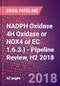 NADPH Oxidase 4 (Kidney Oxidase 1 or KOX1 or Kidney Superoxide Producing NADPH Oxidase or Renal NAD(P)H Oxidase or NOX4 or EC 1.6.3.) - Pipeline Review, H2 2018 - Product Thumbnail Image