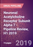 Neuronal Acetylcholine Receptor Subunit Alpha 7 (CHRNA7) - Pipeline Review, H1 2019- Product Image