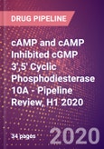 cAMP and cAMP Inhibited cGMP 3',5' Cyclic Phosphodiesterase 10A - Pipeline Review, H1 2020- Product Image