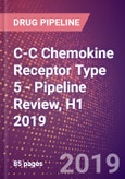 C-C Chemokine Receptor Type 5 (CHEMR13 or HIV 1 Fusion Coreceptor or CD195 or CCR5) - Pipeline Review, H1 2019- Product Image