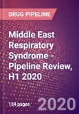 Middle East Respiratory Syndrome (MERS) - Pipeline Review, H1 2020- Product Image