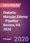 Diabetic Macular Edema - Pipeline Review, H2 2020 - Product Thumbnail Image