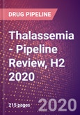Thalassemia - Pipeline Review, H2 2020- Product Image