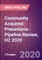 Community Acquired Pneumonia - Pipeline Review, H2 2020 - Product Thumbnail Image