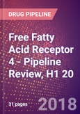 Free Fatty Acid Receptor 4 (G Protein Coupled Receptor 120 or G Protein Coupled Receptor 129 or G Protein Coupled Receptor GT01 or Omega 3 Fatty Acid Receptor 1 or G Protein Coupled Receptor PGR4 or GPR120 or GPR129 or FFAR4) - Pipeline Review, H1 20- Product Image