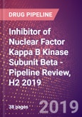 Inhibitor of Nuclear Factor Kappa B Kinase Subunit Beta - Pipeline Review, H2 2019- Product Image