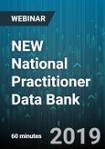NEW National Practitioner Data Bank: October 2018 Guidebook Changes - Webinar (Recorded)- Product Image