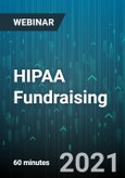 HIPAA Fundraising: What you Need to Know, What you Need to Do - Webinar (Recorded)- Product Image