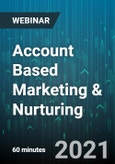 Account Based Marketing & Nurturing - Webinar (Recorded)- Product Image