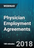 3-hour Virtual Seminar on Physician Employment Agreements: Items to Consider - Webinar (Recorded)- Product Image