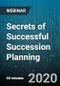 Secrets of Successful Succession Planning - Webinar (Recorded) - Product Thumbnail Image