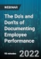 The Do's and Don'ts of Documenting Employee Performance: What Employers Need to Know - Webinar (Recorded) - Product Thumbnail Image