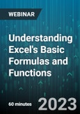 Understanding Excel's Basic Formulas and Functions - Webinar (Recorded)- Product Image