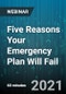 Five Reasons Your Emergency Plan Will Fail - Webinar (Recorded) - Product Thumbnail Image