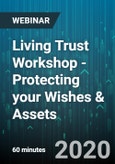 Living Trust Workshop - Protecting your Wishes & Assets - Webinar (Recorded)- Product Image