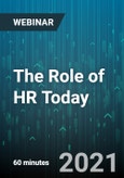 The Role of HR Today: Responsibilities and Best Practices - Webinar (Recorded)- Product Image