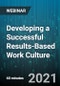 Developing a Successful Results-Based Work Culture - Webinar (Recorded) - Product Thumbnail Image