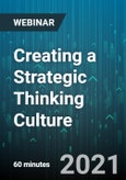 Creating a Strategic Thinking Culture - Webinar (Recorded)- Product Image