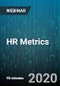 HR Metrics: A Critical Measurement of the Impact of Human Resources Management - Webinar (Recorded) - Product Image