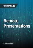 Remote Presentations : How to Make Them Engaging and Productive- Product Image