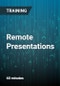 Remote Presentations : How to Make Them Engaging and Productive - Product Thumbnail Image