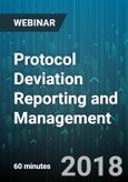 Protocol Deviation Reporting and Management - Webinar (Recorded)- Product Image