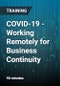 COVID-19 - Working Remotely for Business Continuity - Product Thumbnail Image