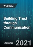 Building Trust through Communication - Webinar (Recorded)- Product Image
