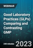 4-Hour Virtual Seminar on Good Laboratory Practices (GLPs) Comparing and Contrasting GMP - Webinar (Recorded)- Product Image