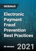 Electronic Payment Fraud Prevention Best Practices - Webinar (Recorded)- Product Image